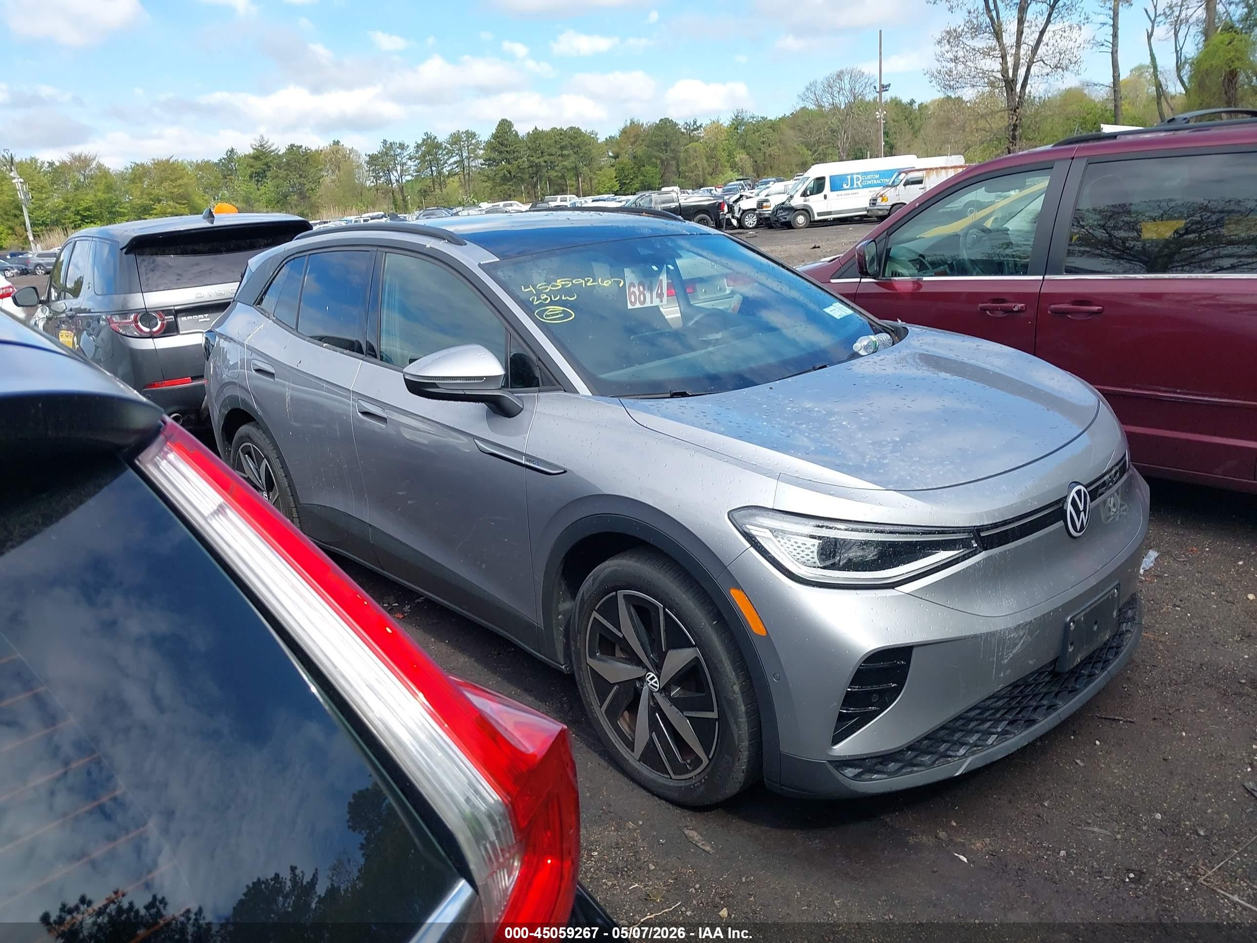 2023 Volkswagen Id.4 Pro/pro S Gray vin: 1V2VMPE89PC018795