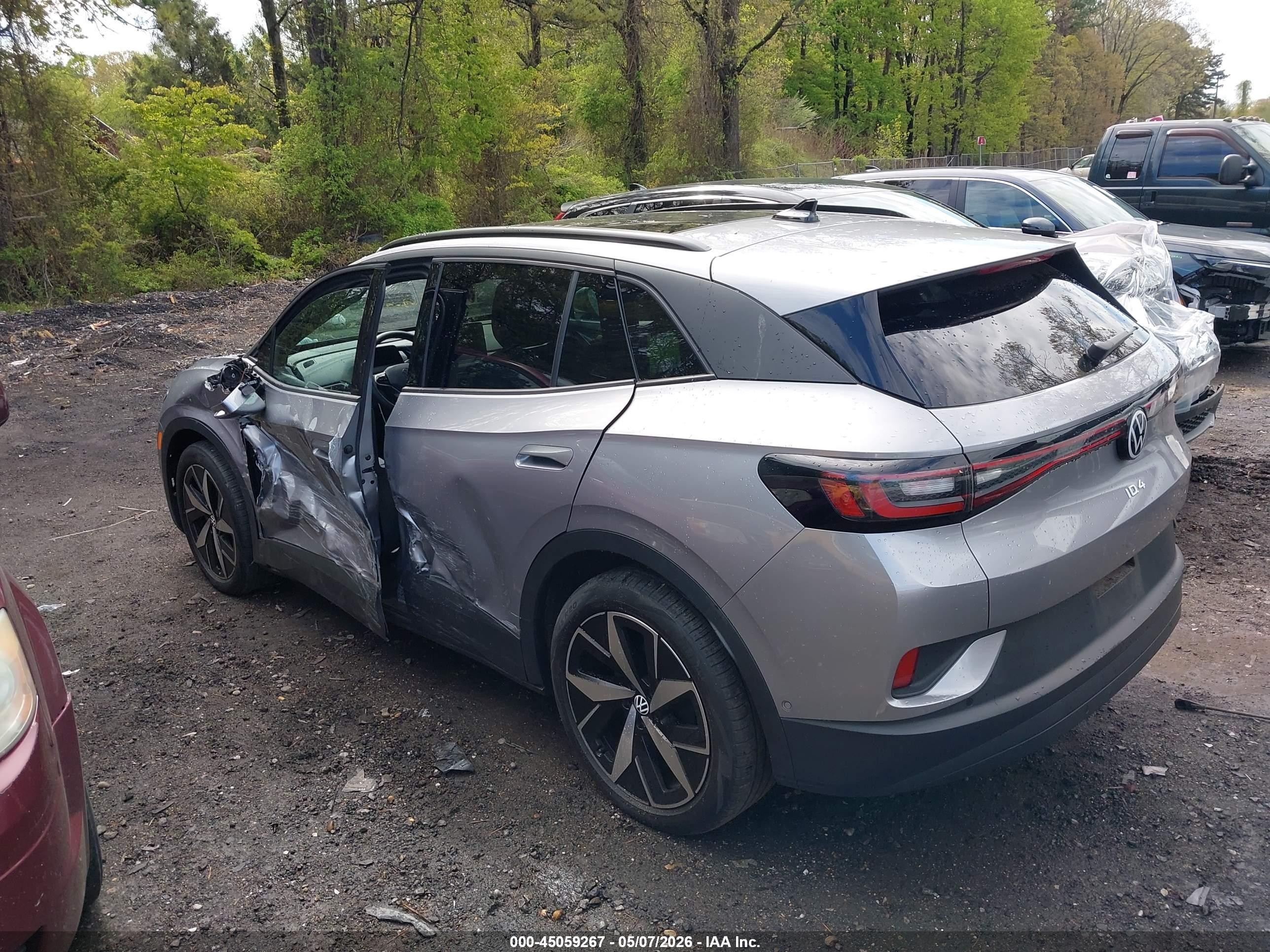 2023 Volkswagen Id.4 Pro/pro S Gray vin: 1V2VMPE89PC018795