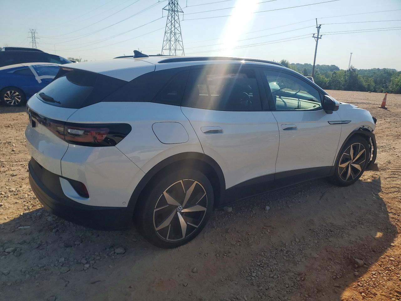2023 Volkswagen Id.4 Pro S White vin: 1V2VMPE89PC038304