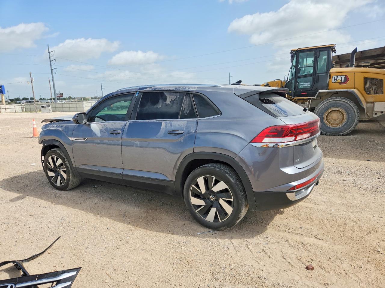 2024 Volkswagen Atlas Cross Sport Se Silver vin: 1V2WE2CA7RC221603