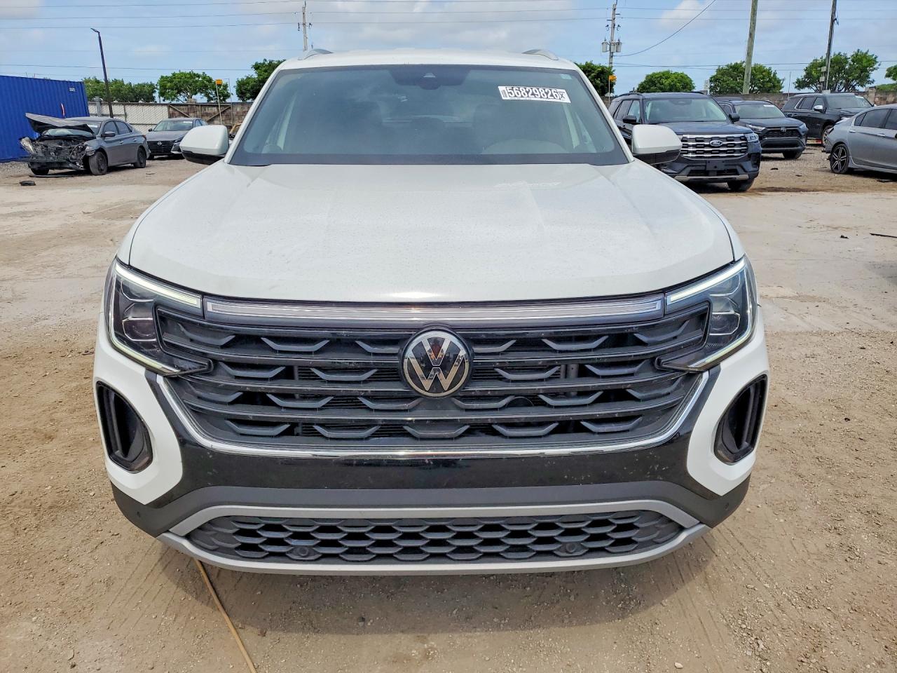 2025 Volkswagen Atlas Cross Sport Se Белый vin: 1V2WE2CAXSC201092
