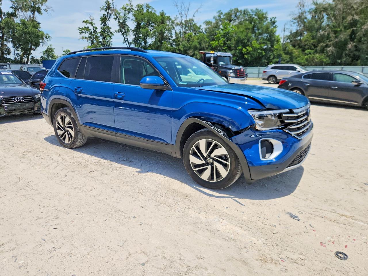 2026 Volkswagen Atlas Se Blue vin: 1V2WN2CA4TC554624