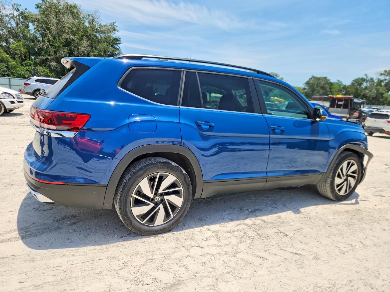 2026 Volkswagen Atlas Se Blue vin: 1V2WN2CA4TC554624