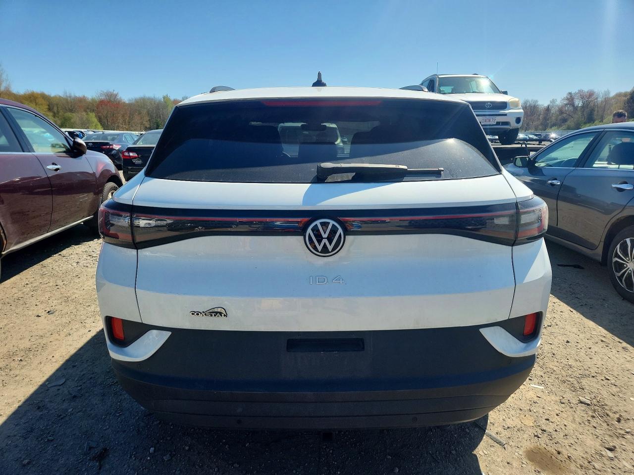 2023 Volkswagen Id.4 Pro S White vin: 1V2WNPE84PC049079