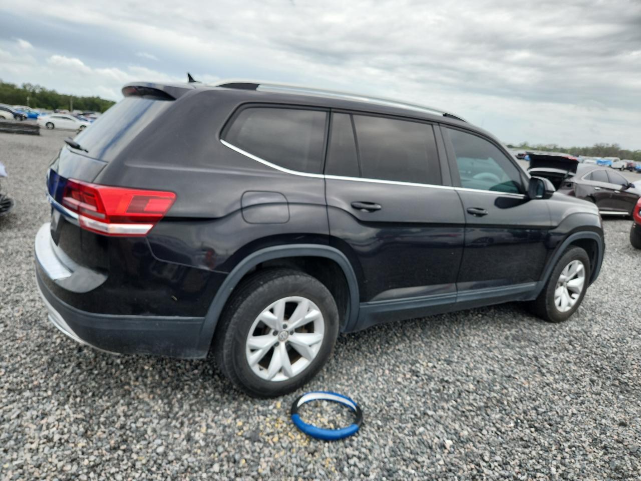 2019 Volkswagen Atlas Se Черный vin: 1V2WP2CA2KC553271