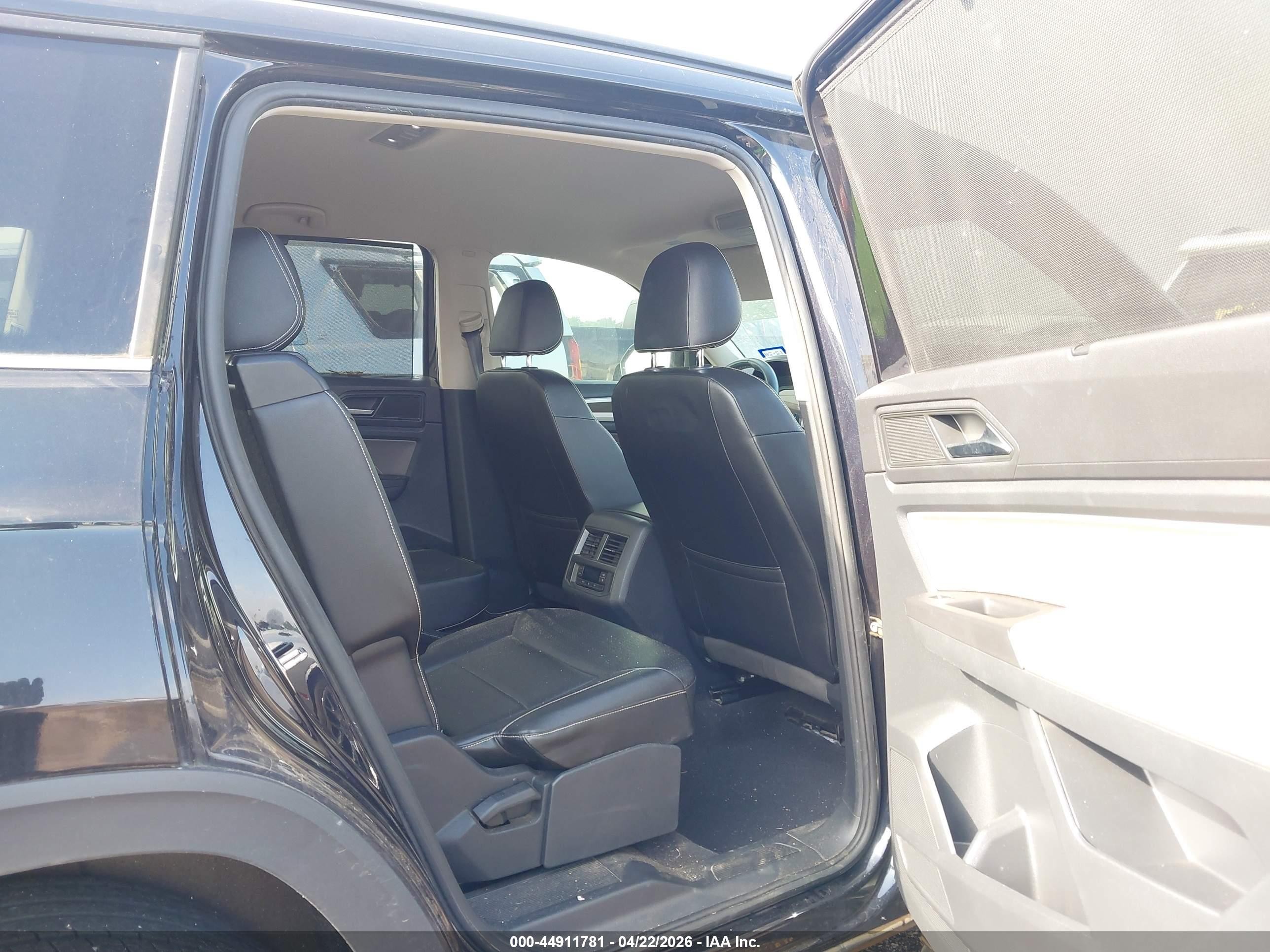 2022 Volkswagen Atlas 2.0t Se W/technology Black vin: 1V2WP2CA2NC541125