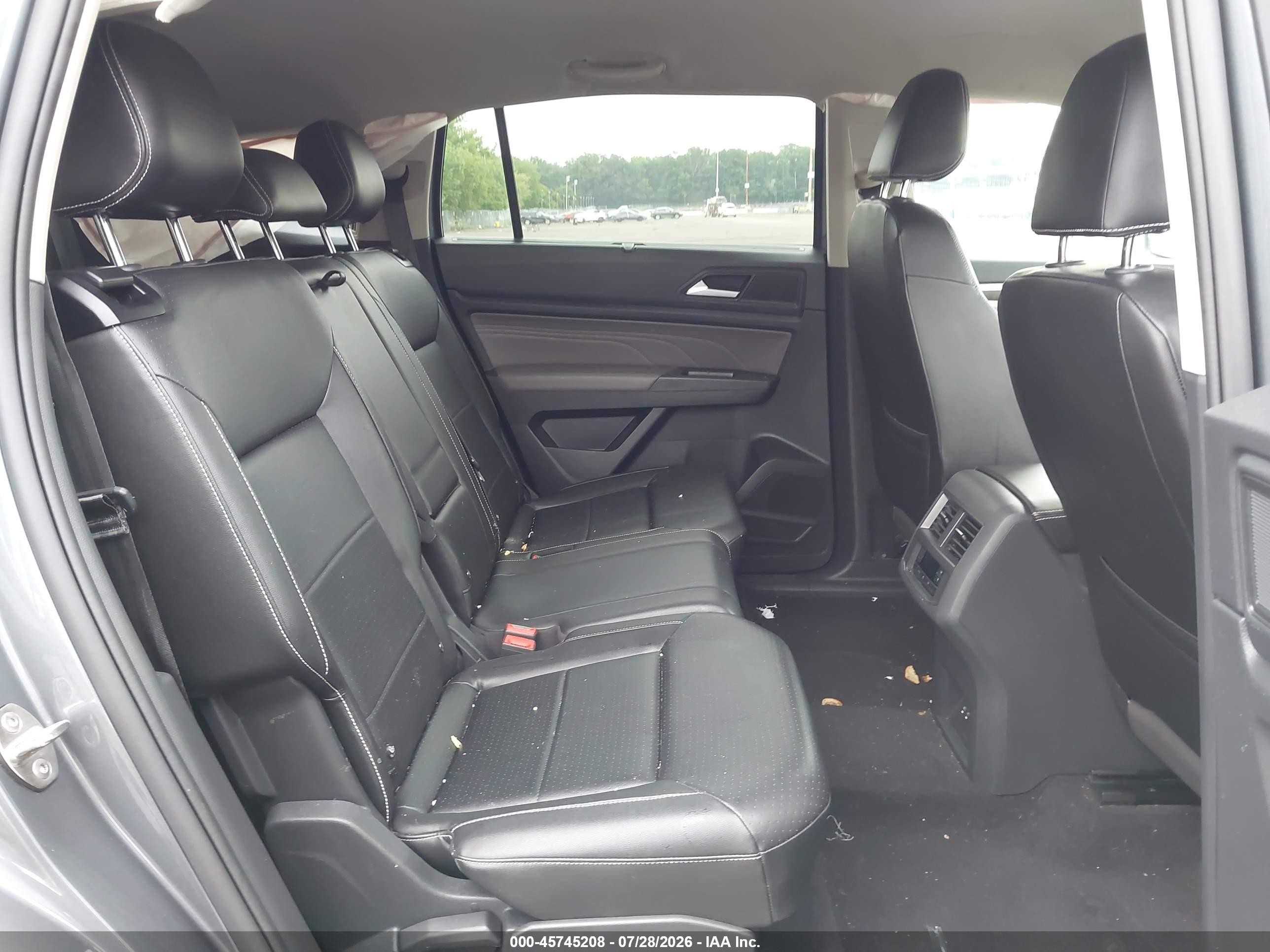 2021 Volkswagen Atlas 3.6l V6 Se W/technology Серый vin: 1V2WR2CA0MC584029