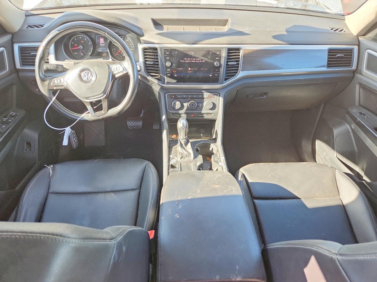 2019 Volkswagen Atlas Se Silver vin: 1V2WR2CA1KC532275