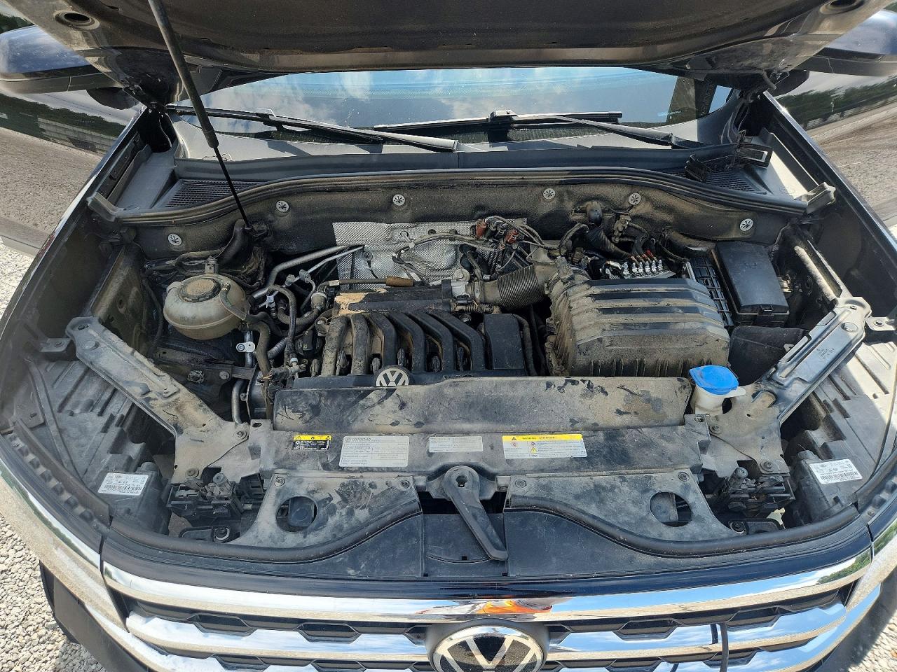 2021 Volkswagen Atlas Se Black vin: 1V2WR2CA1MC536054