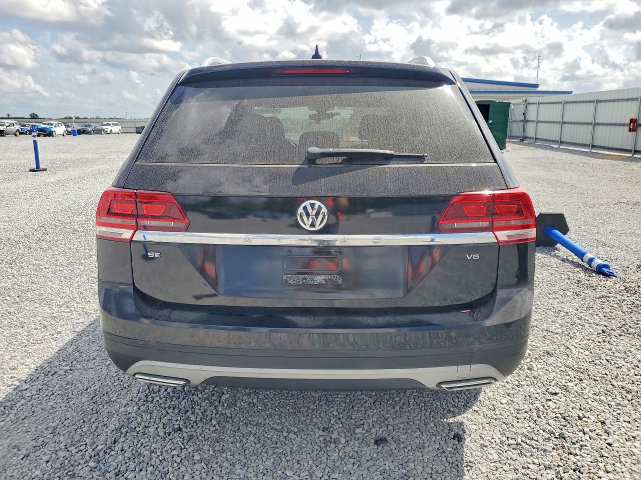 2019 Volkswagen Atlas Se Черный vin: 1V2WR2CA2KC558495