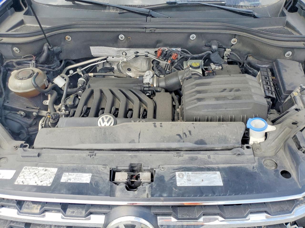 2019 Volkswagen Atlas Se Черный vin: 1V2WR2CA2KC558495