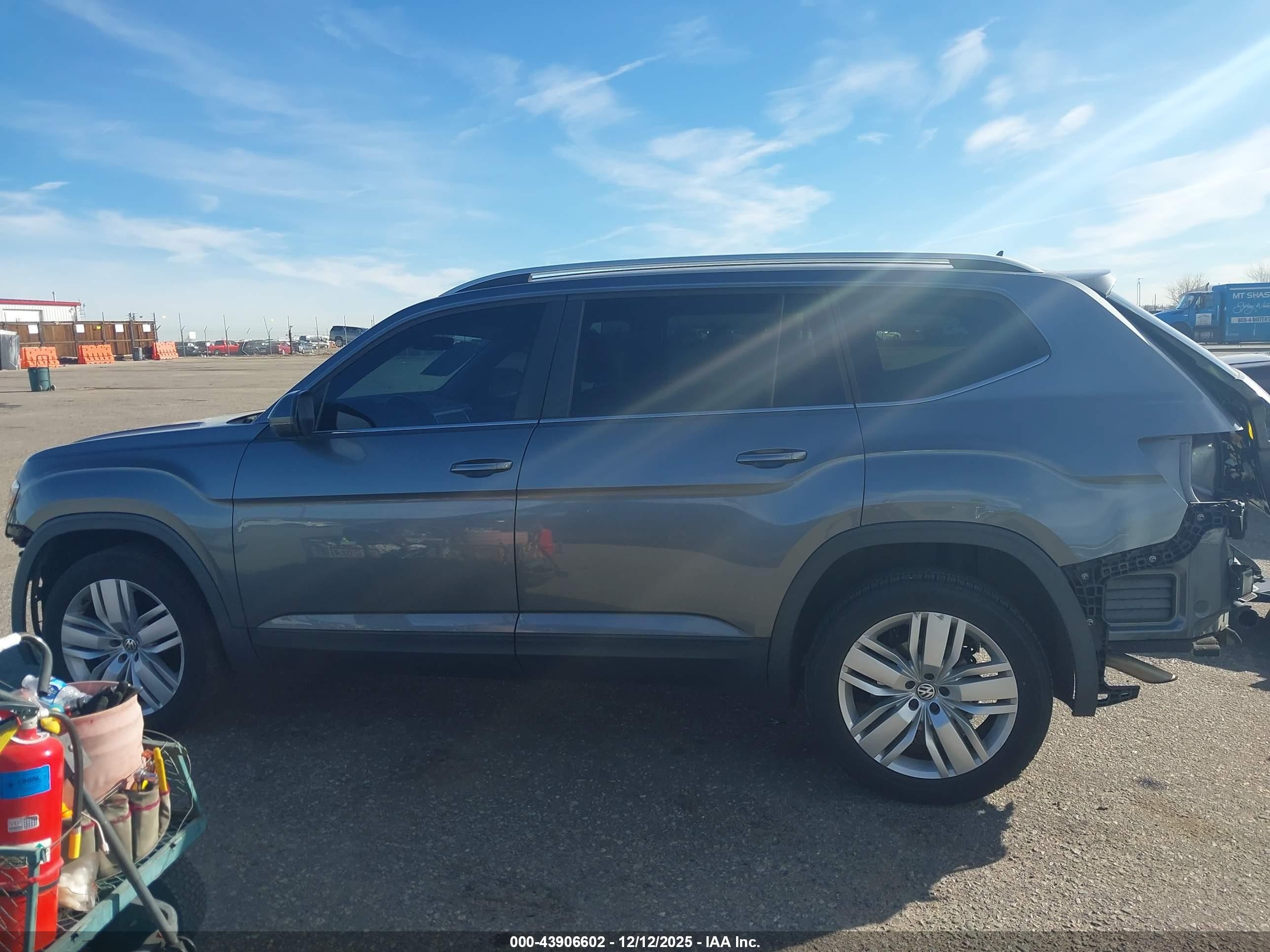 2019 Volkswagen Atlas 3.6l V6 Se W/technology Серый vin: 1V2WR2CA2KC622485