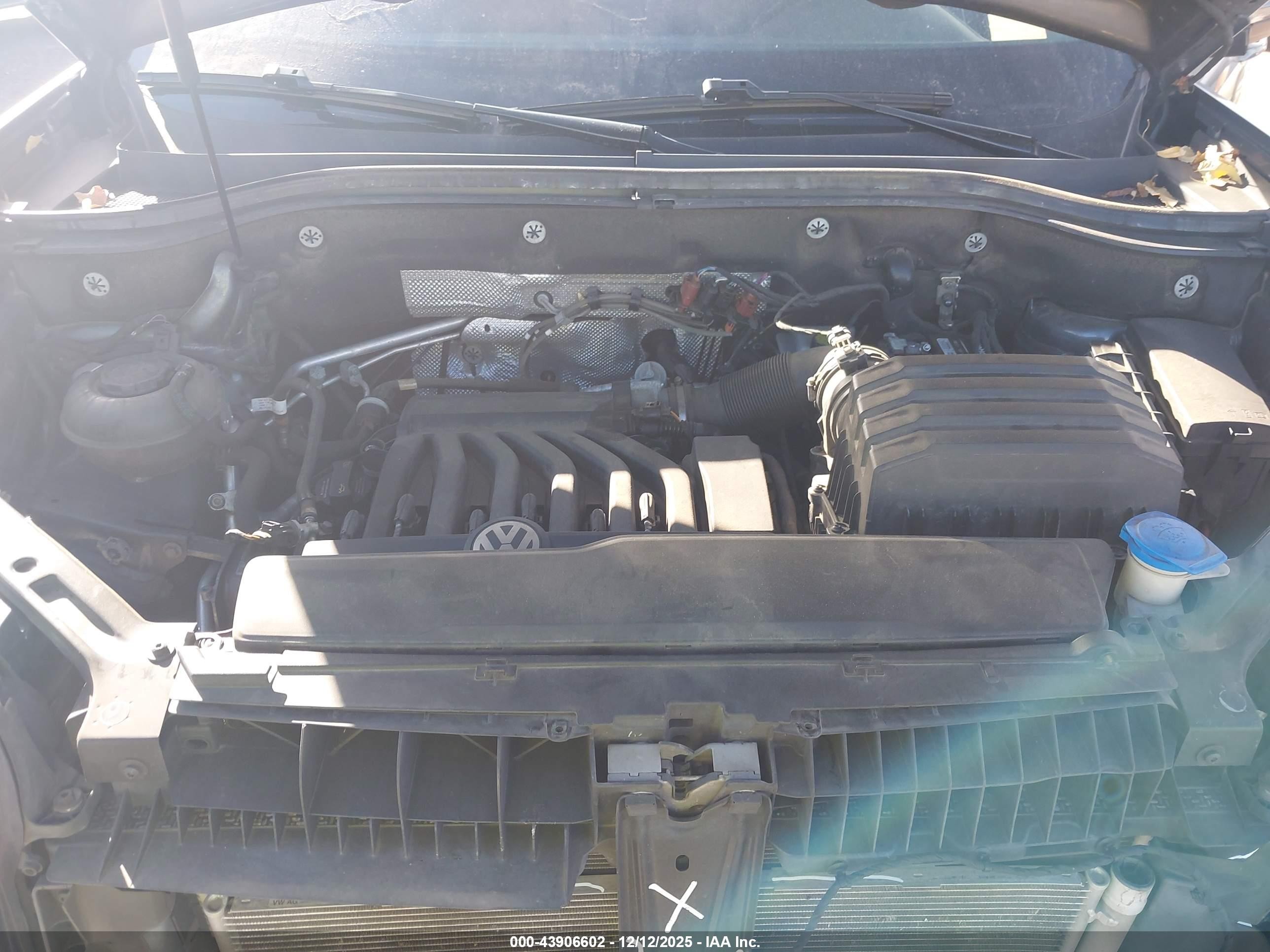 2019 Volkswagen Atlas 3.6l V6 Se W/technology Серый vin: 1V2WR2CA2KC622485