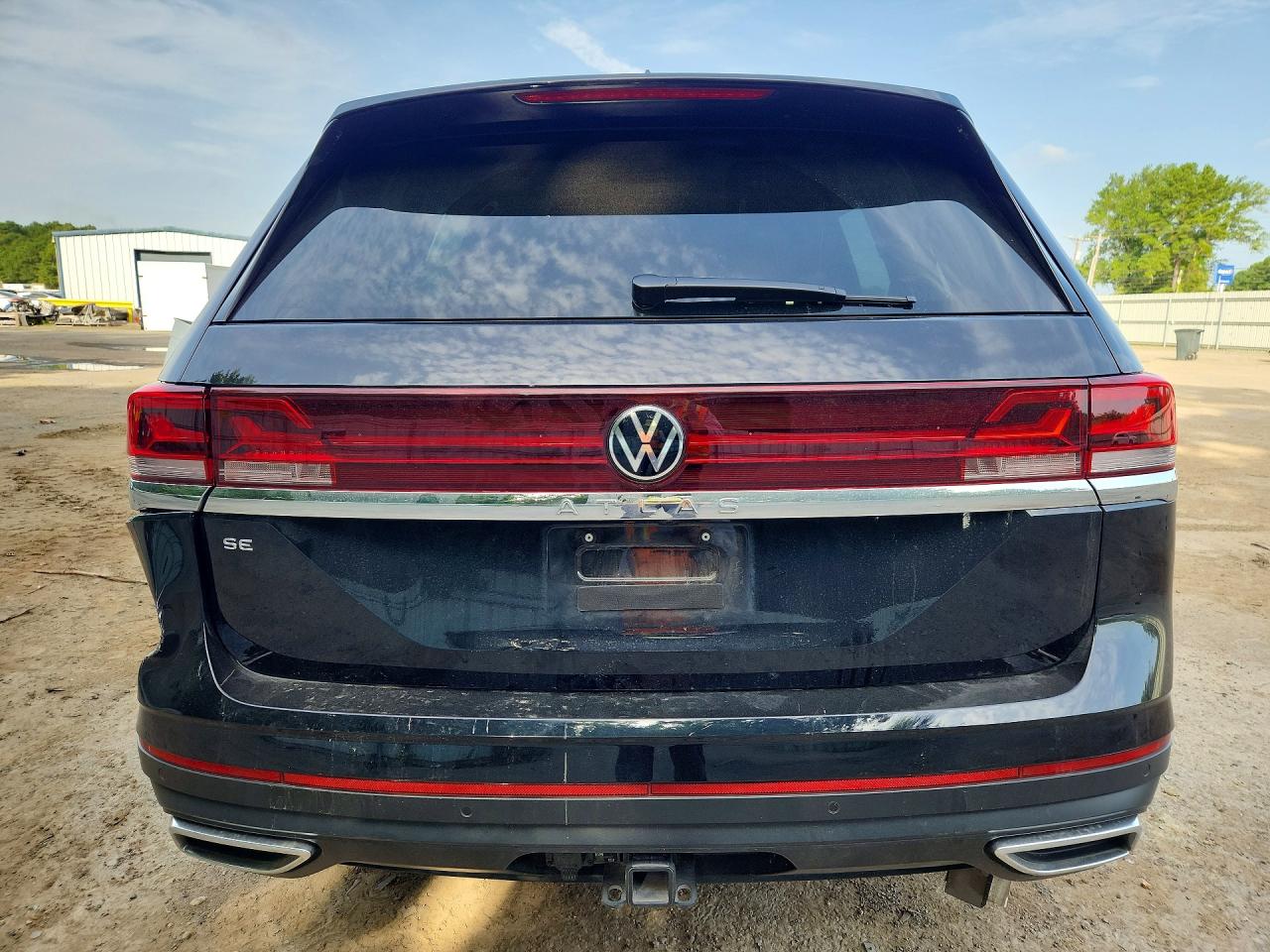 2025 Volkswagen Atlas Se Black vin: 1V2WR2CA2SC554172