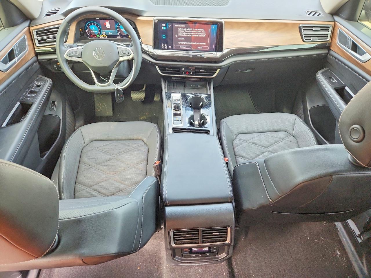 2025 Volkswagen Atlas Se Black vin: 1V2WR2CA2SC554172