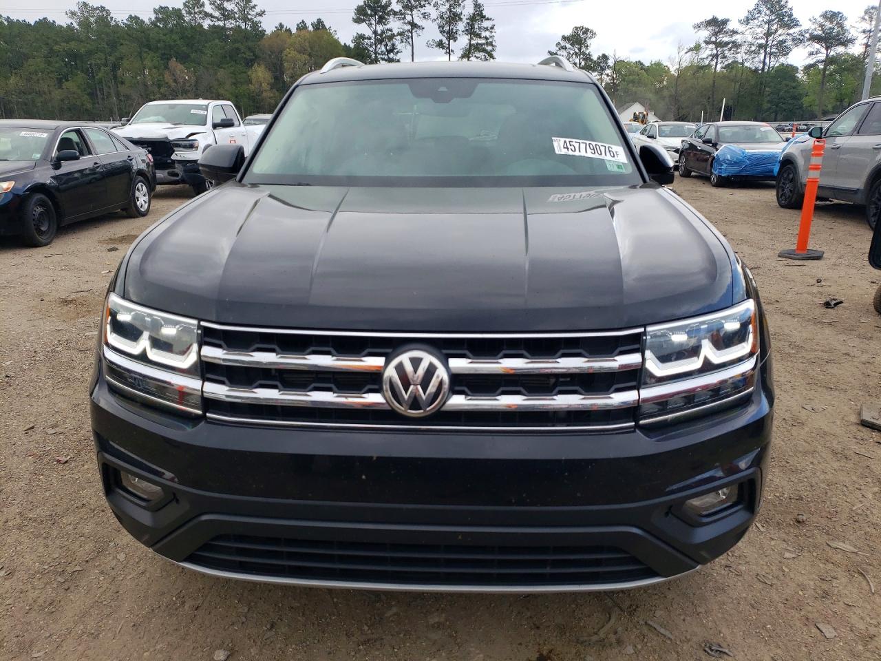 2019 Volkswagen Atlas Se Black vin: 1V2WR2CA3KC608370