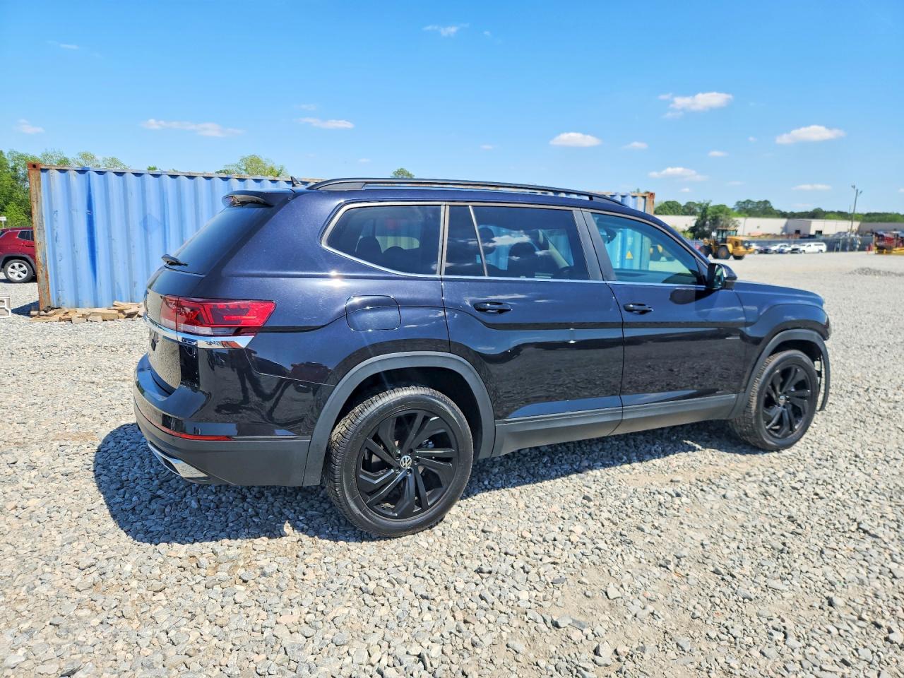 2022 Volkswagen Atlas Se Black vin: 1V2WR2CA3NC507737