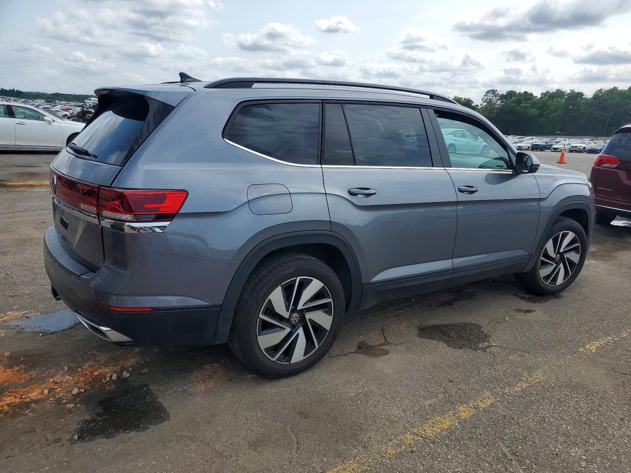 2024 Volkswagen Atlas Se Gray vin: 1V2WR2CA6RC537174