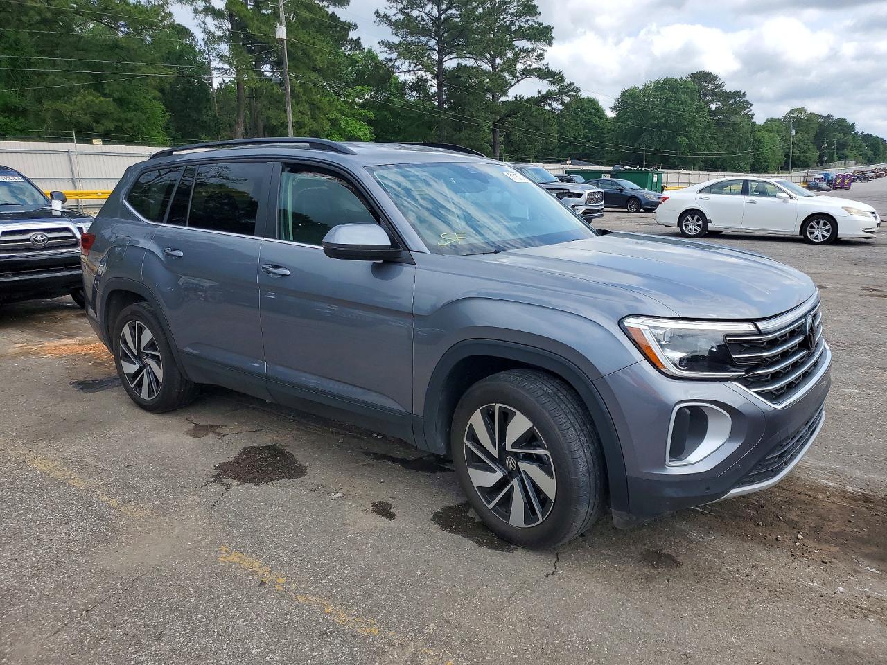 2024 Volkswagen Atlas Se Gray vin: 1V2WR2CA6RC537174