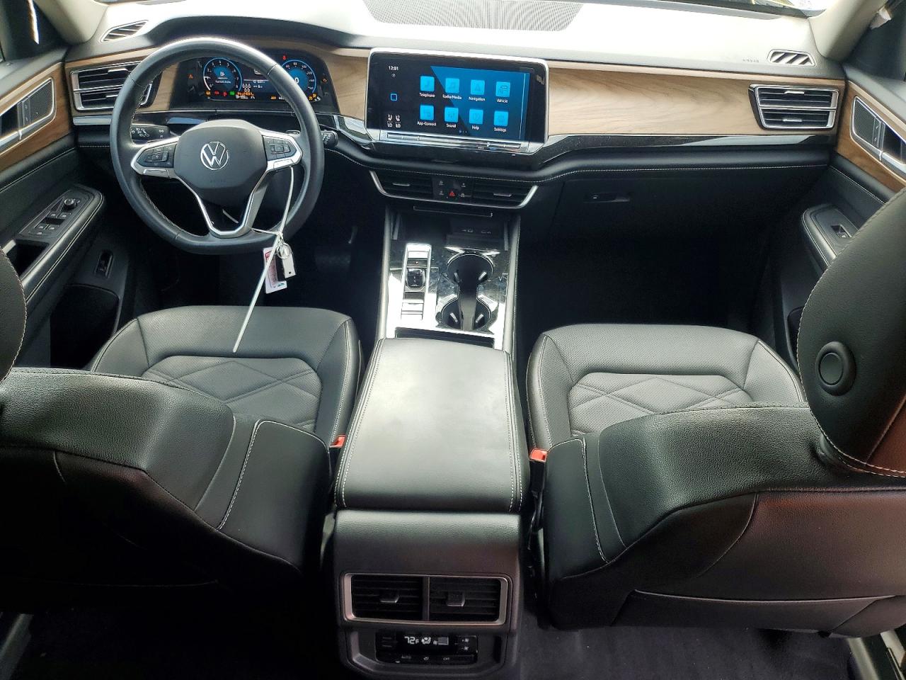 2024 Volkswagen Atlas Se Gray vin: 1V2WR2CA6RC537174
