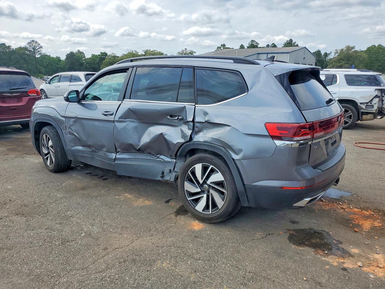2024 Volkswagen Atlas Se Gray vin: 1V2WR2CA6RC537174