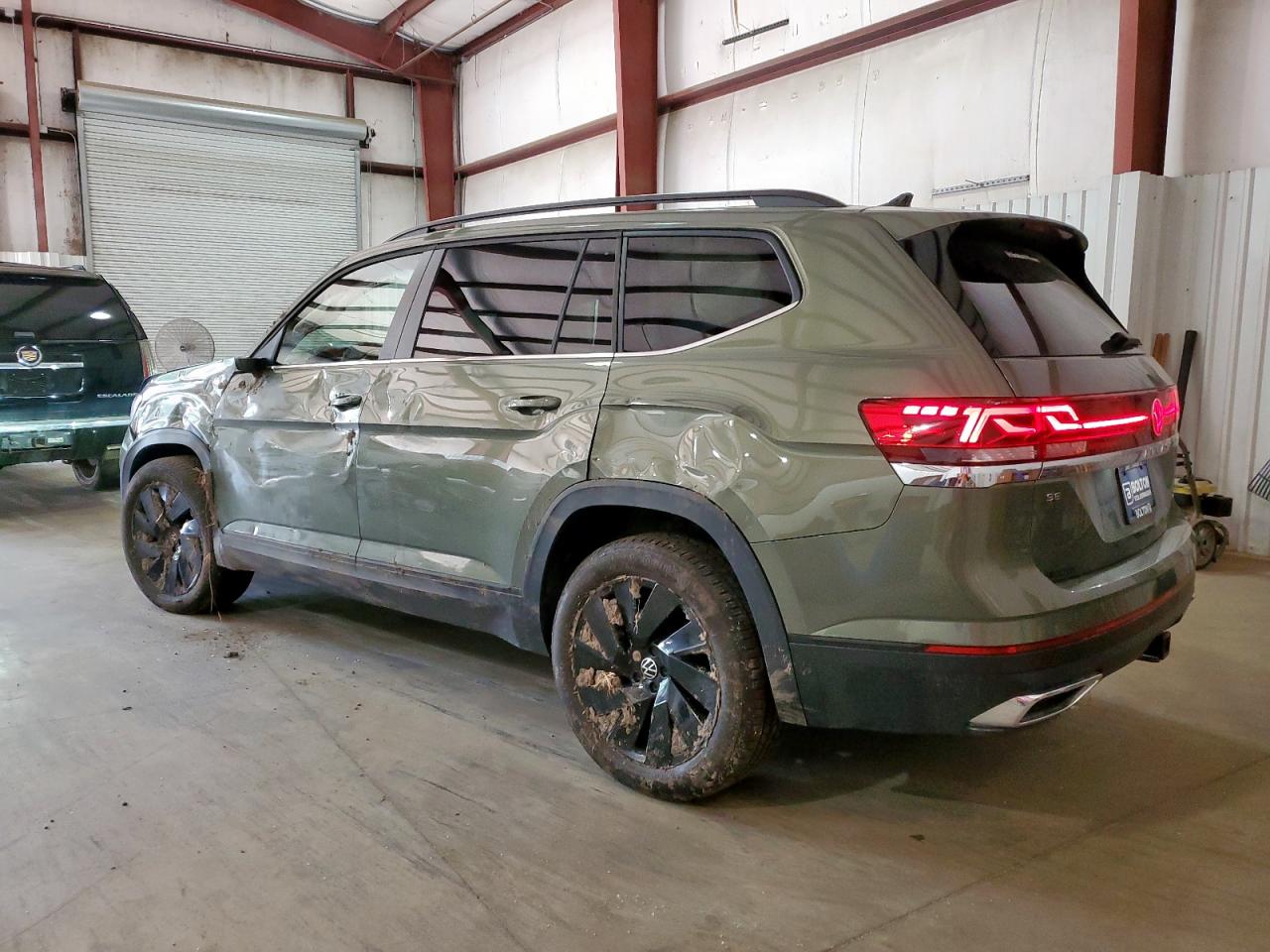 2025 Volkswagen Atlas Se Зеленый vin: 1V2WR2CA8SC544990