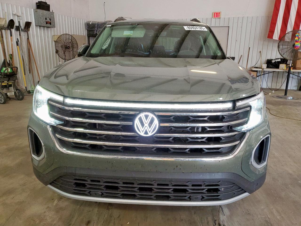2025 Volkswagen Atlas Se Зеленый vin: 1V2WR2CA8SC544990
