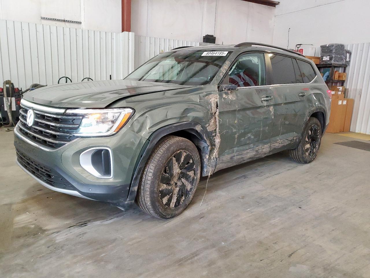 2025 Volkswagen Atlas Se Green vin: 1V2WR2CA8SC544990