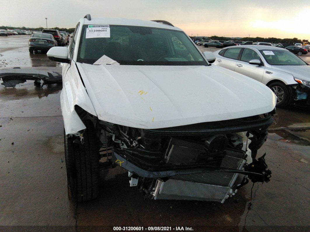 2021 Volkswagen Atlas 3.6l V6 Se W/technology White vin: 1V2WR2CA9MC580335