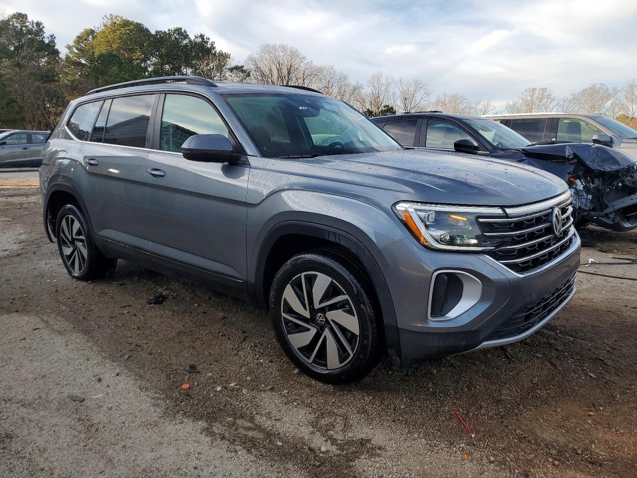 2025 Volkswagen Atlas Se Gray vin: 1V2WR2CA9SC506796