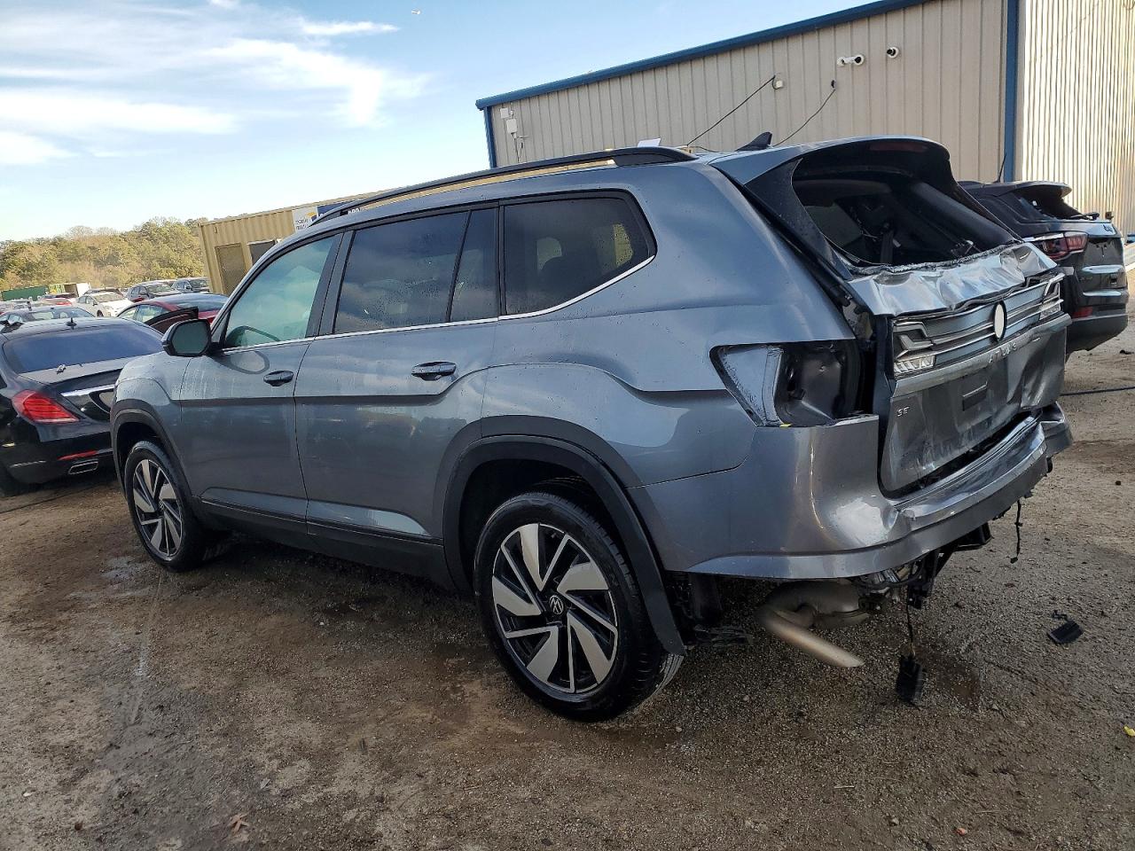 2025 Volkswagen Atlas Se Gray vin: 1V2WR2CA9SC506796