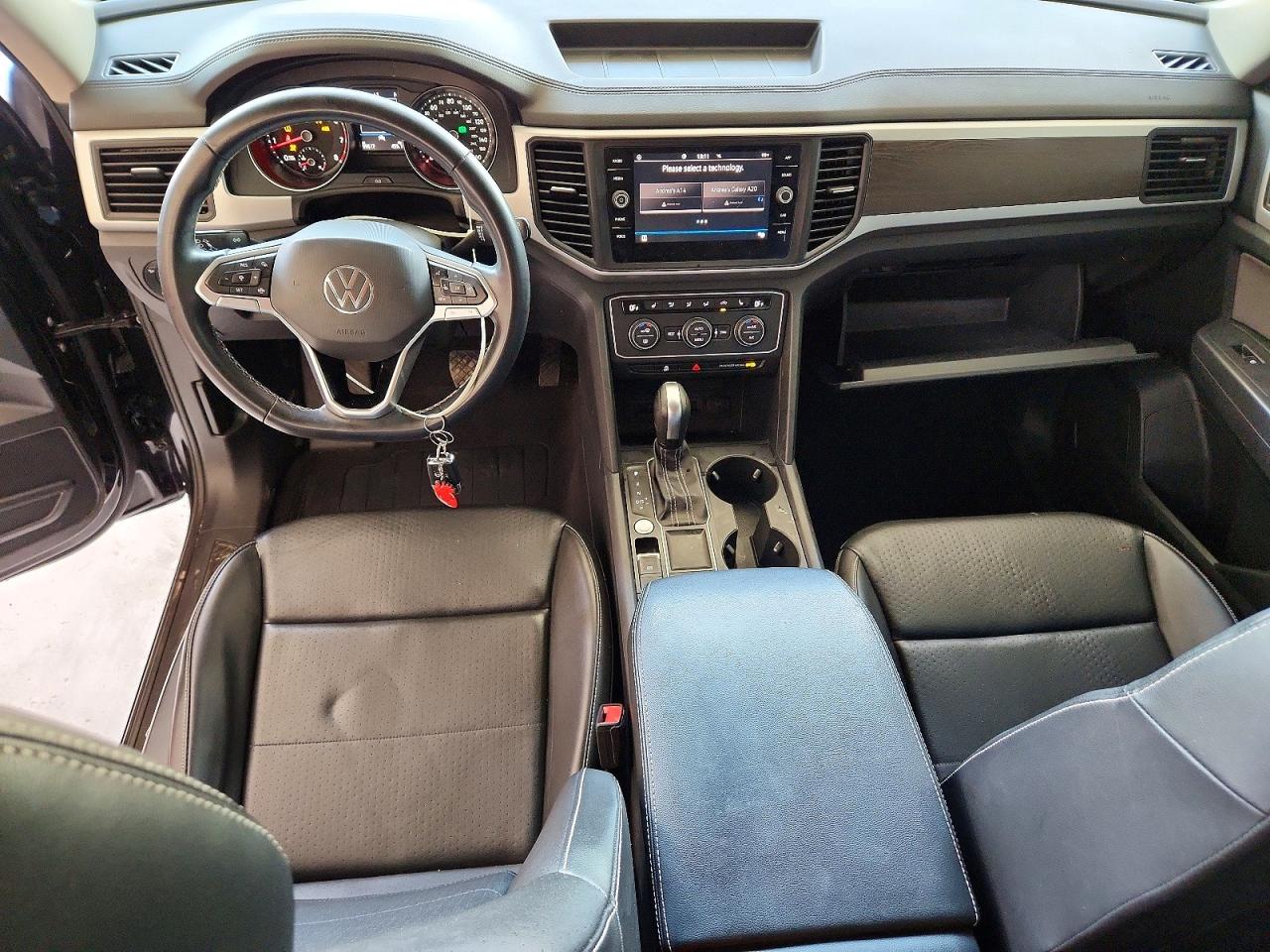 2021 Volkswagen Atlas Se Black vin: 1V2WR2CAXMC594812