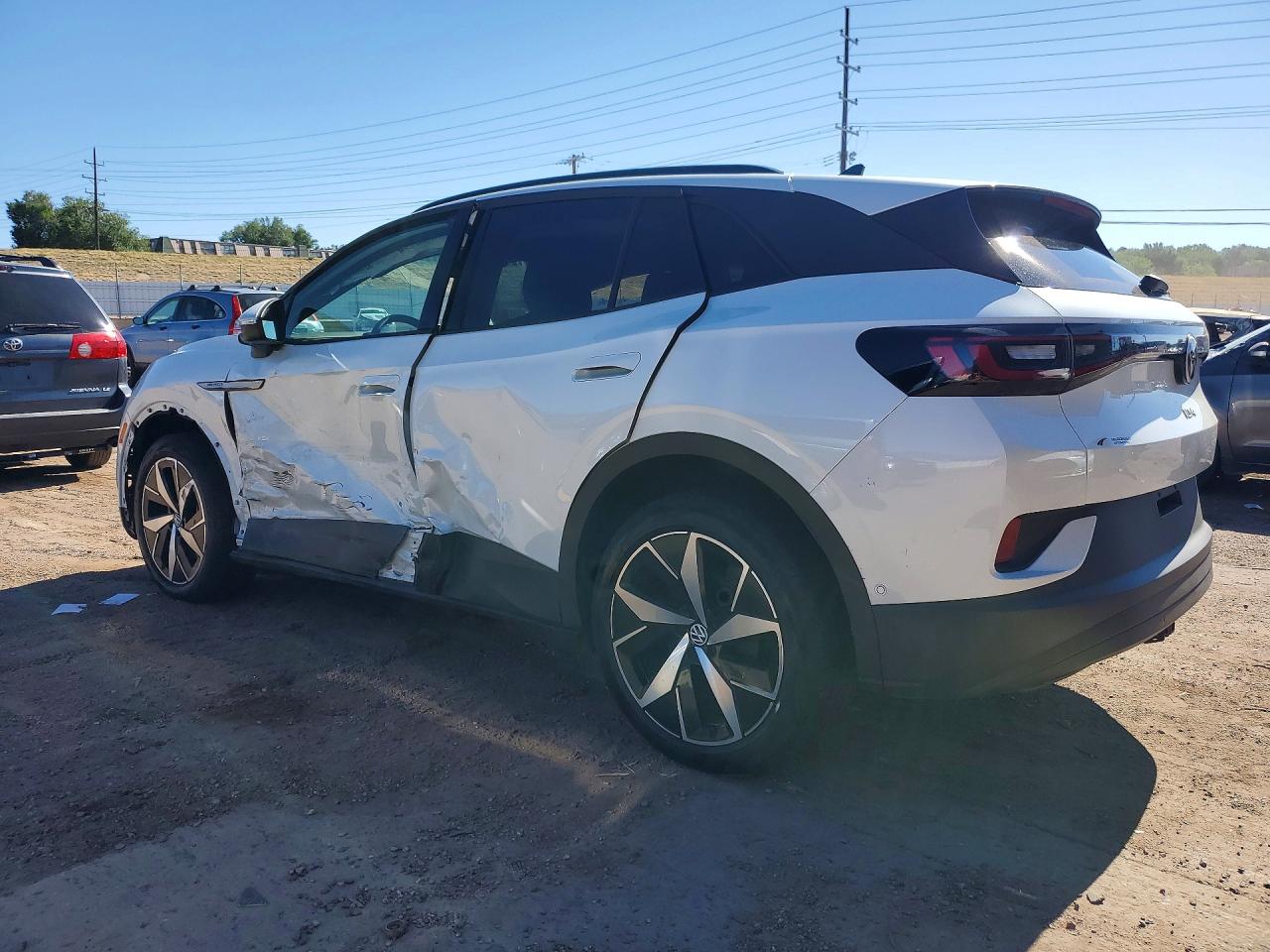 2025 Volkswagen Id.4 Pro S White vin: 1V2WSPE85SC005951