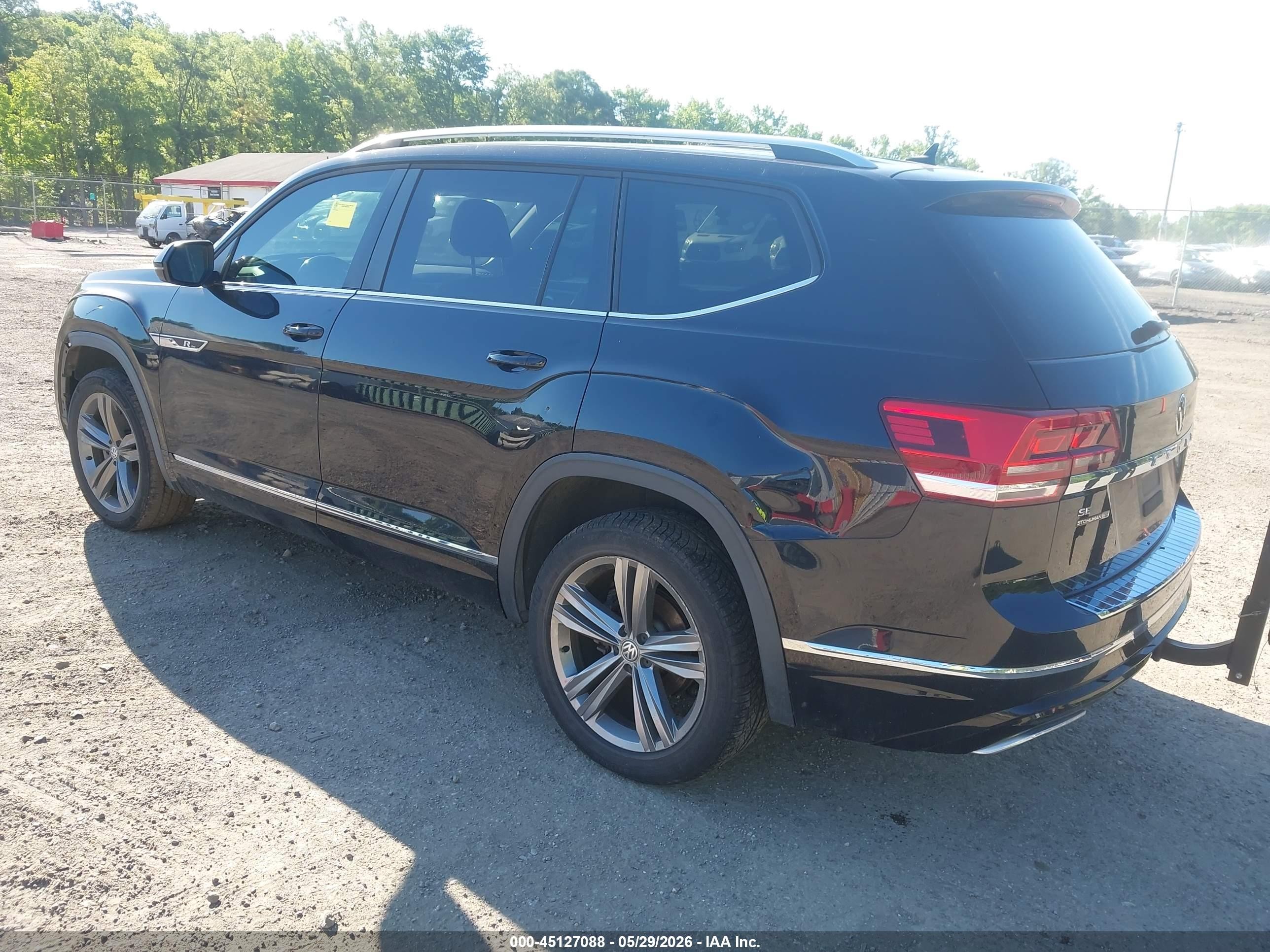 2019 Volkswagen Atlas 3.6l V6 Se W/technology R-line Black vin: 1V2XR2CA6KC562845