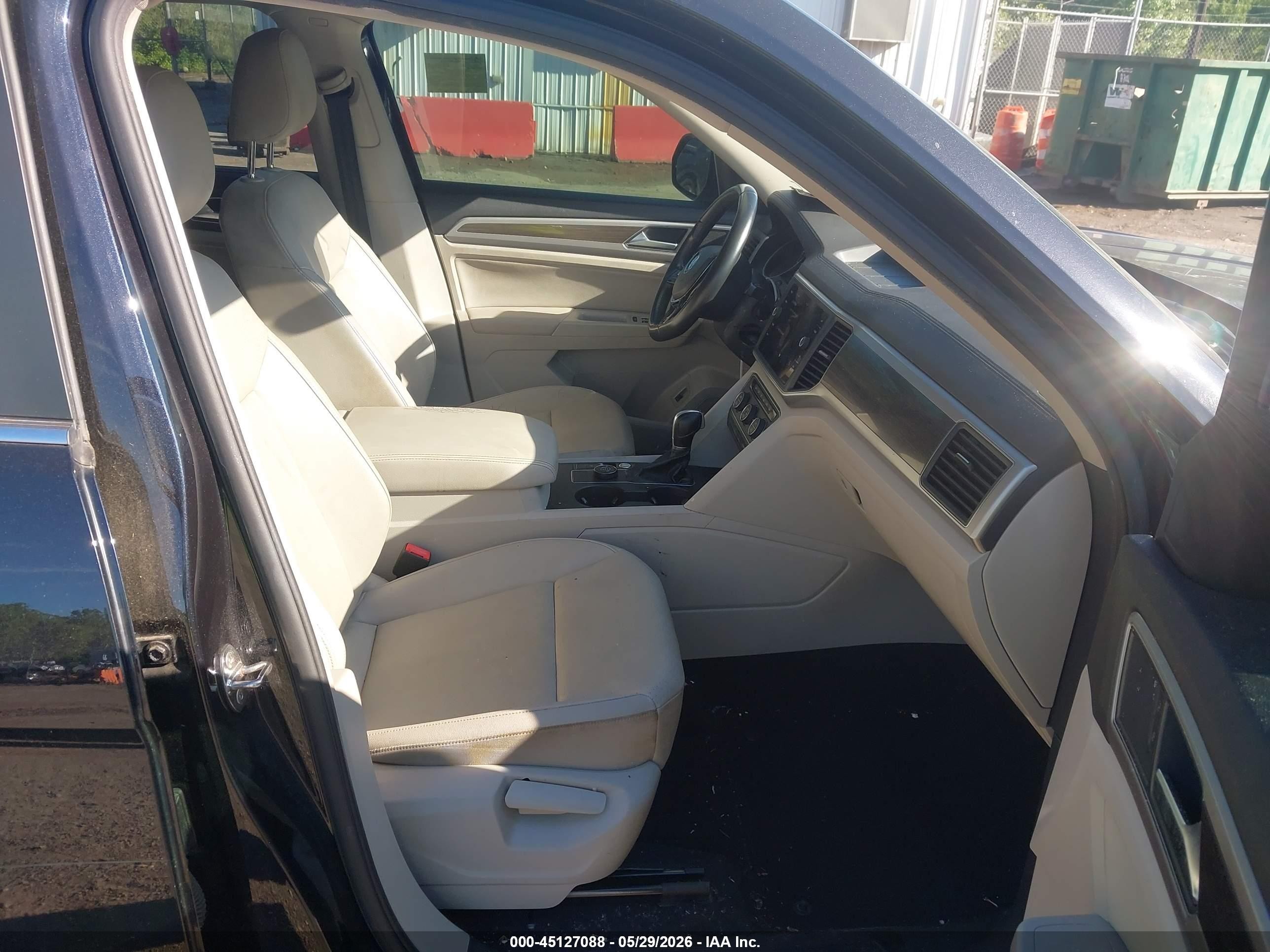 2019 Volkswagen Atlas 3.6l V6 Se W/technology R-line Black vin: 1V2XR2CA6KC562845