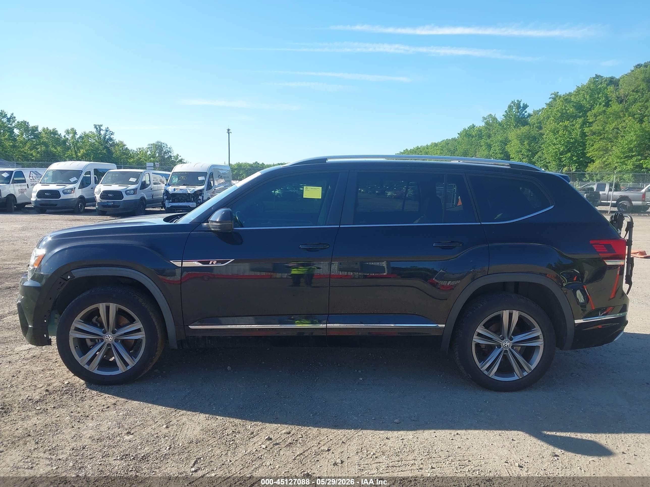 2019 Volkswagen Atlas 3.6l V6 Se W/technology R-line Black vin: 1V2XR2CA6KC562845