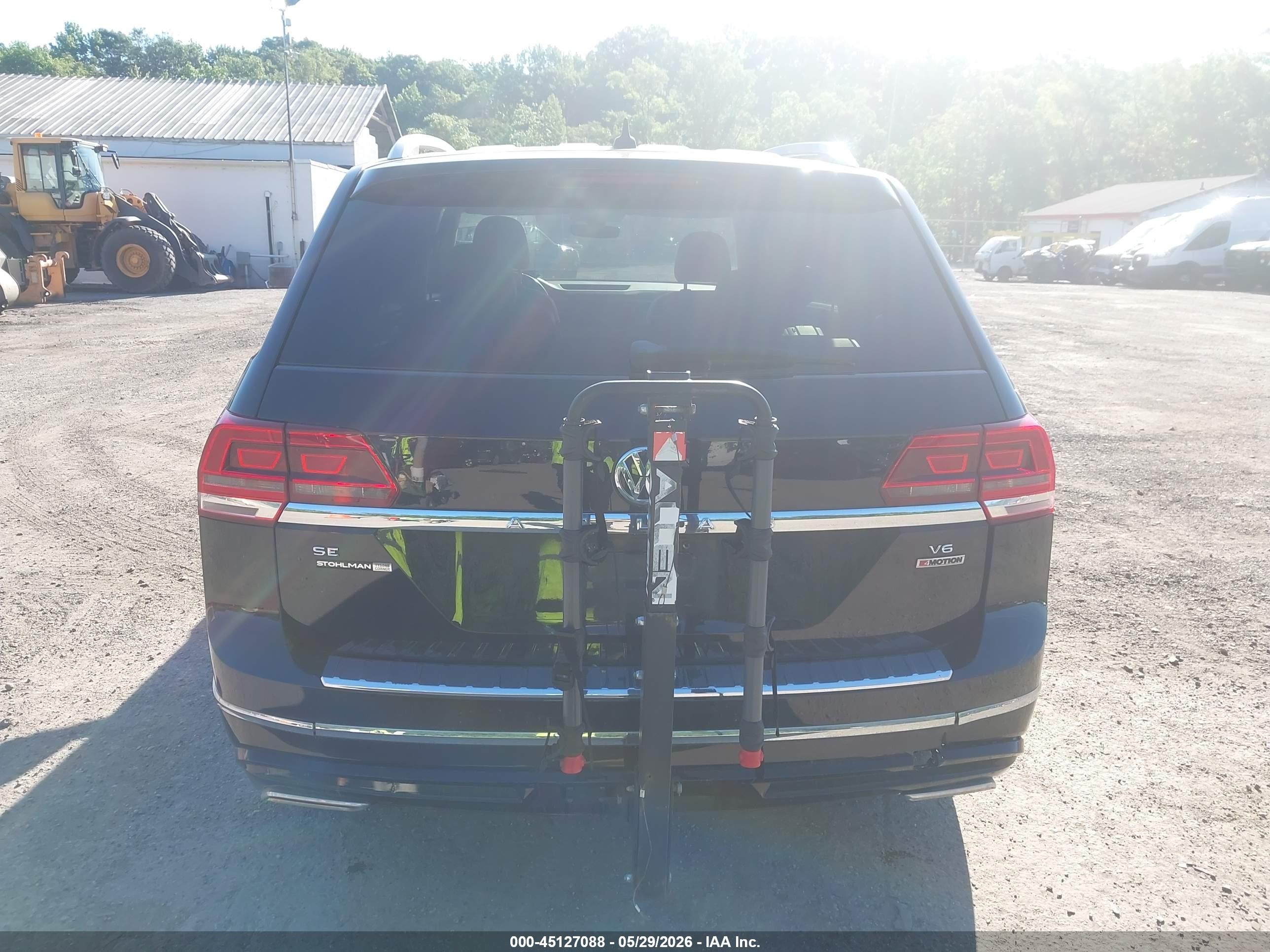 2019 Volkswagen Atlas 3.6l V6 Se W/technology R-line Black vin: 1V2XR2CA6KC562845