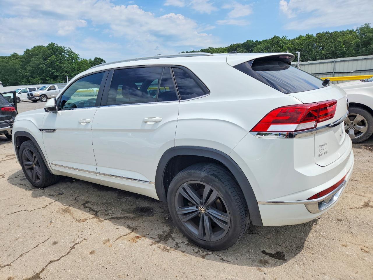 2020 Volkswagen Atlas Cross Sport Se White vin: 1V2YE2CA5LC219154