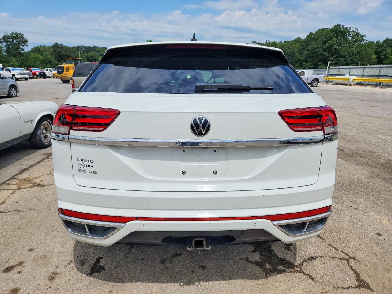 2020 Volkswagen Atlas Cross Sport Se White vin: 1V2YE2CA5LC219154