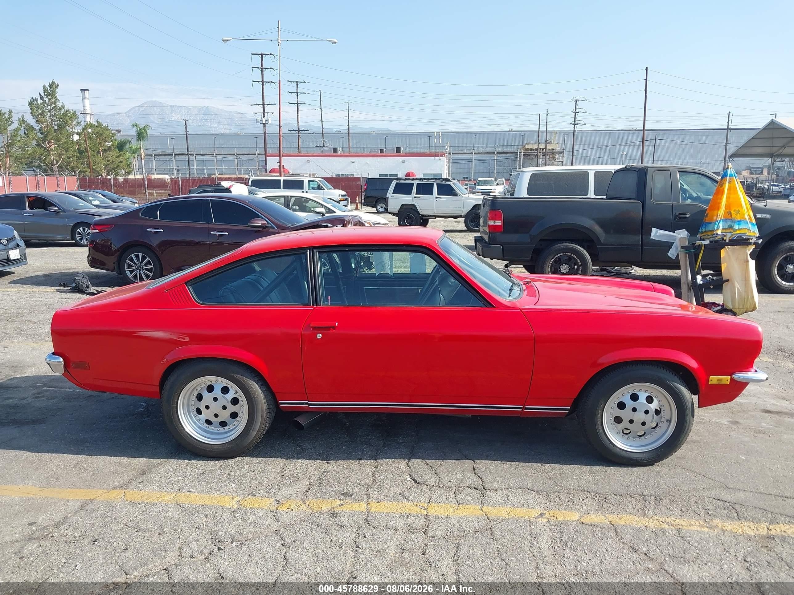 1973 Chevrolet Vega Красный vin: 1V77B3U356379
