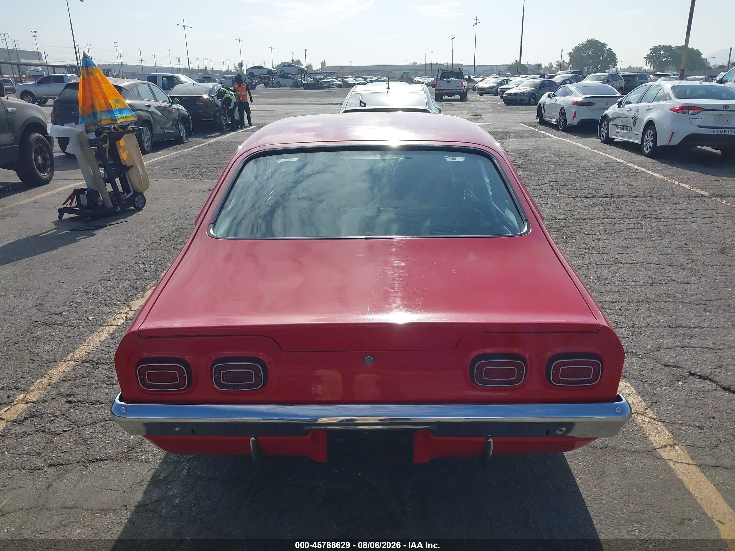 1973 Chevrolet Vega Красный vin: 1V77B3U356379