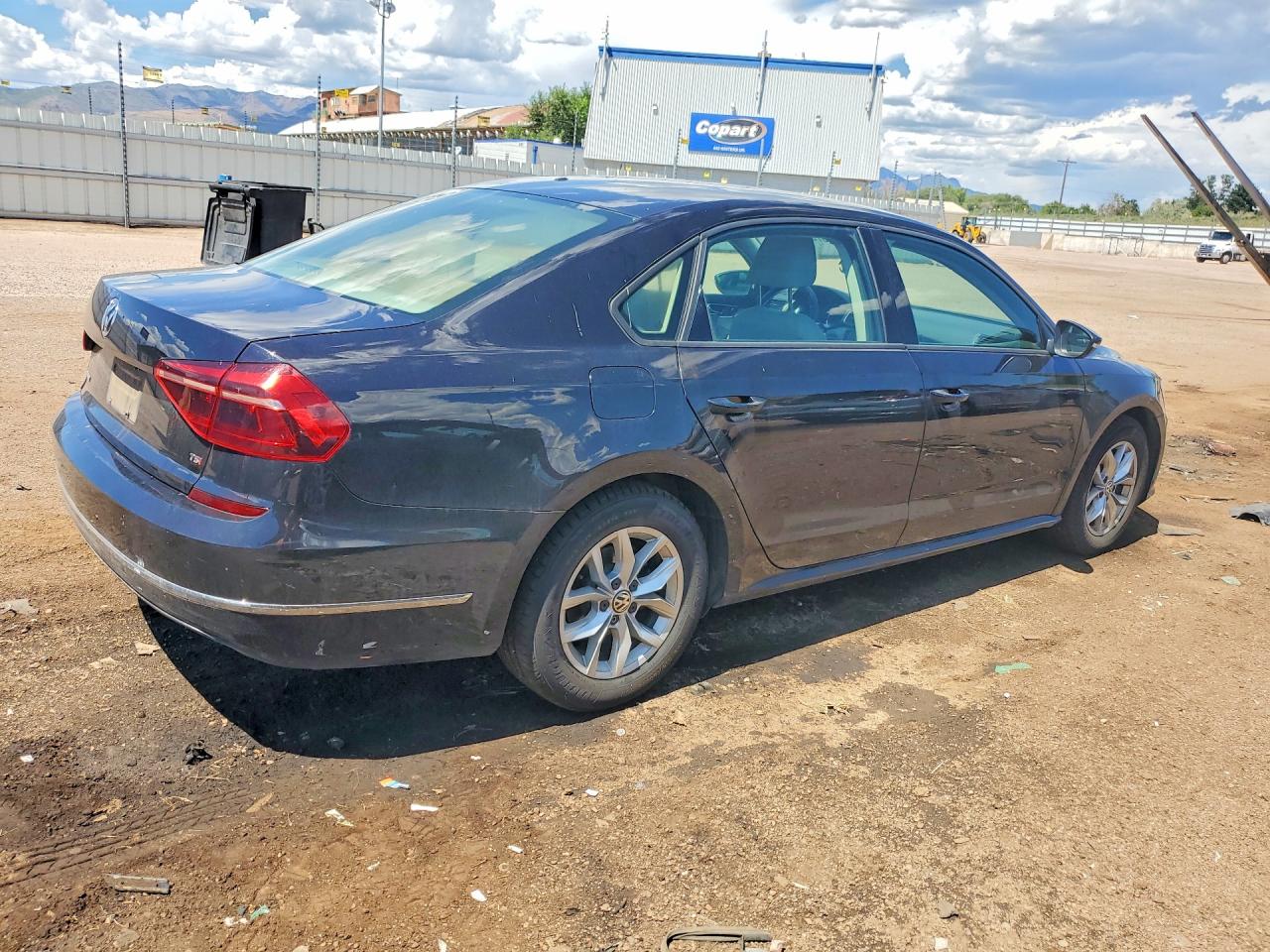 2018 Volkswagen Passat S Black vin: 1VWAA7A31JC044377