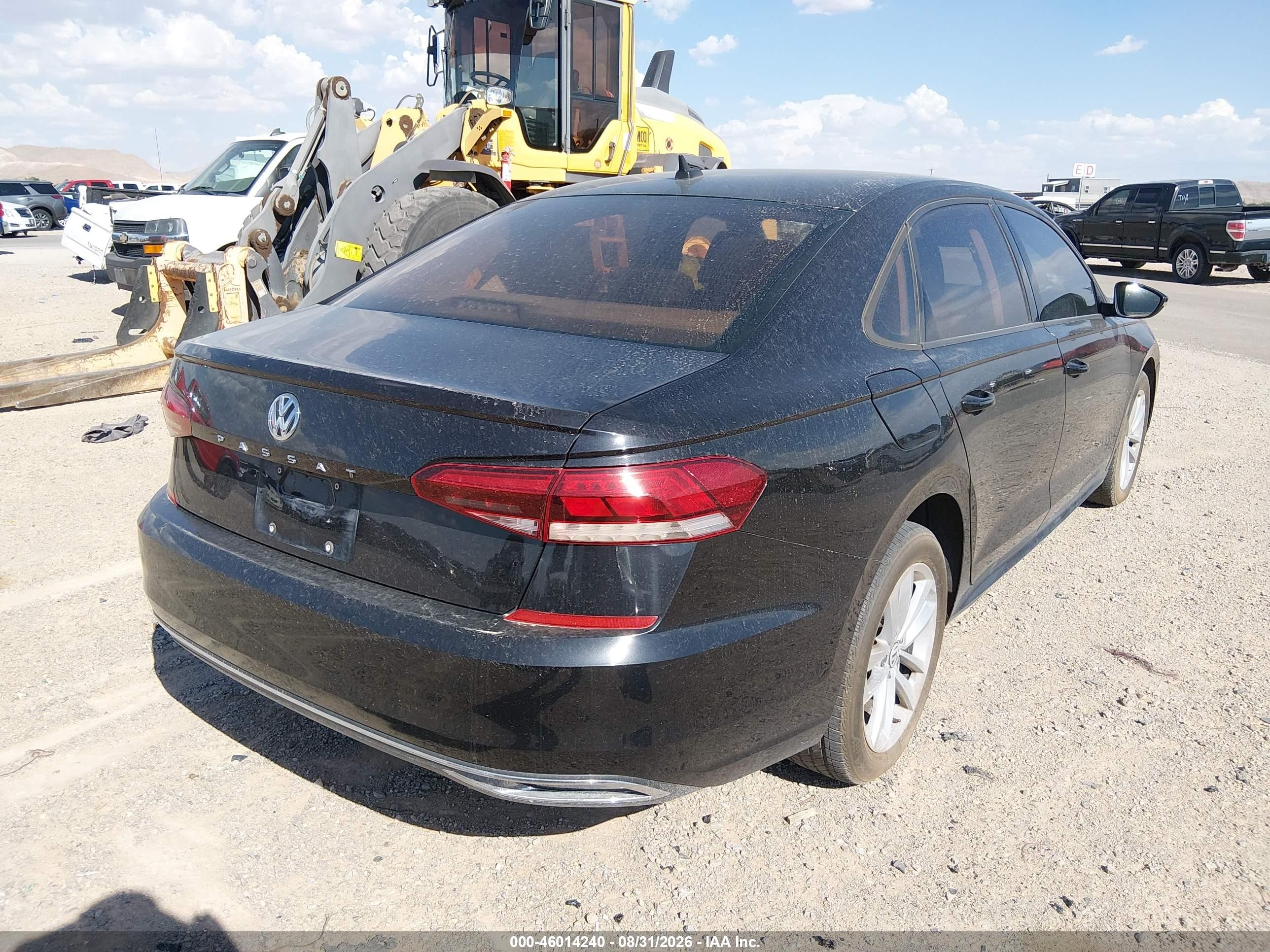 2020 Volkswagen Passat 2.0t S Black vin: 1VWAA7A32LC005476