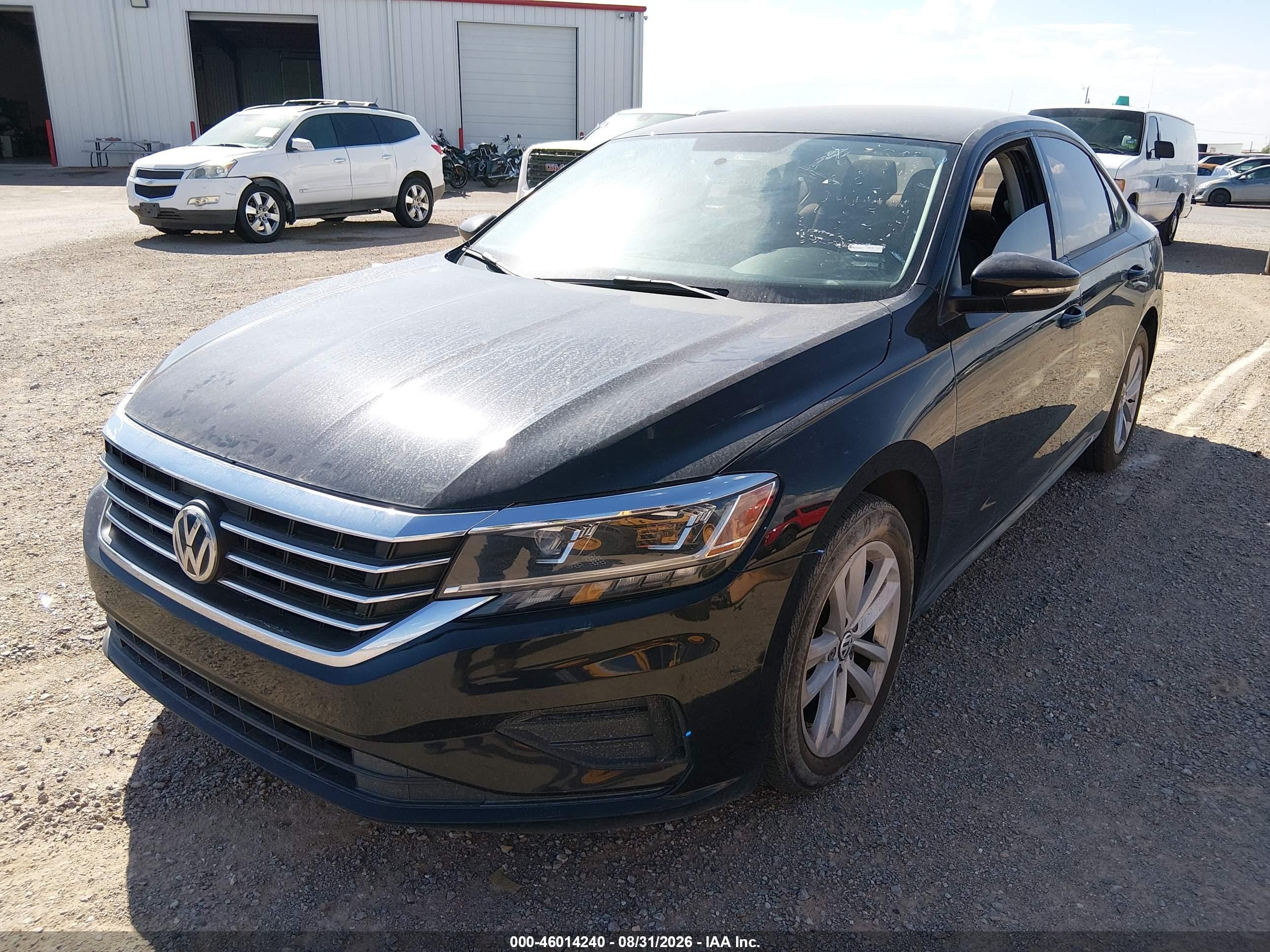 2020 Volkswagen Passat 2.0t S Black vin: 1VWAA7A32LC005476