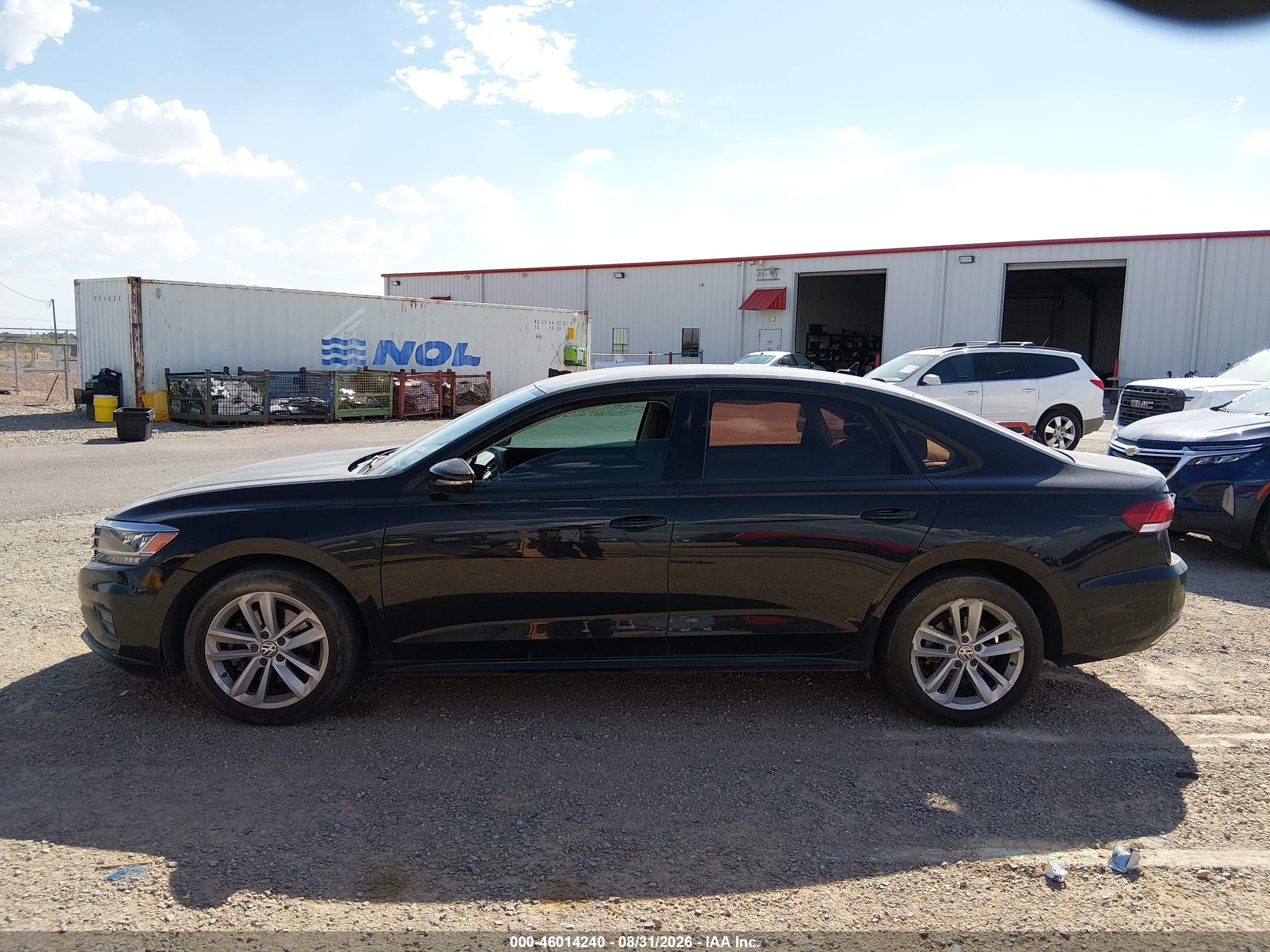 2020 Volkswagen Passat 2.0t S Black vin: 1VWAA7A32LC005476