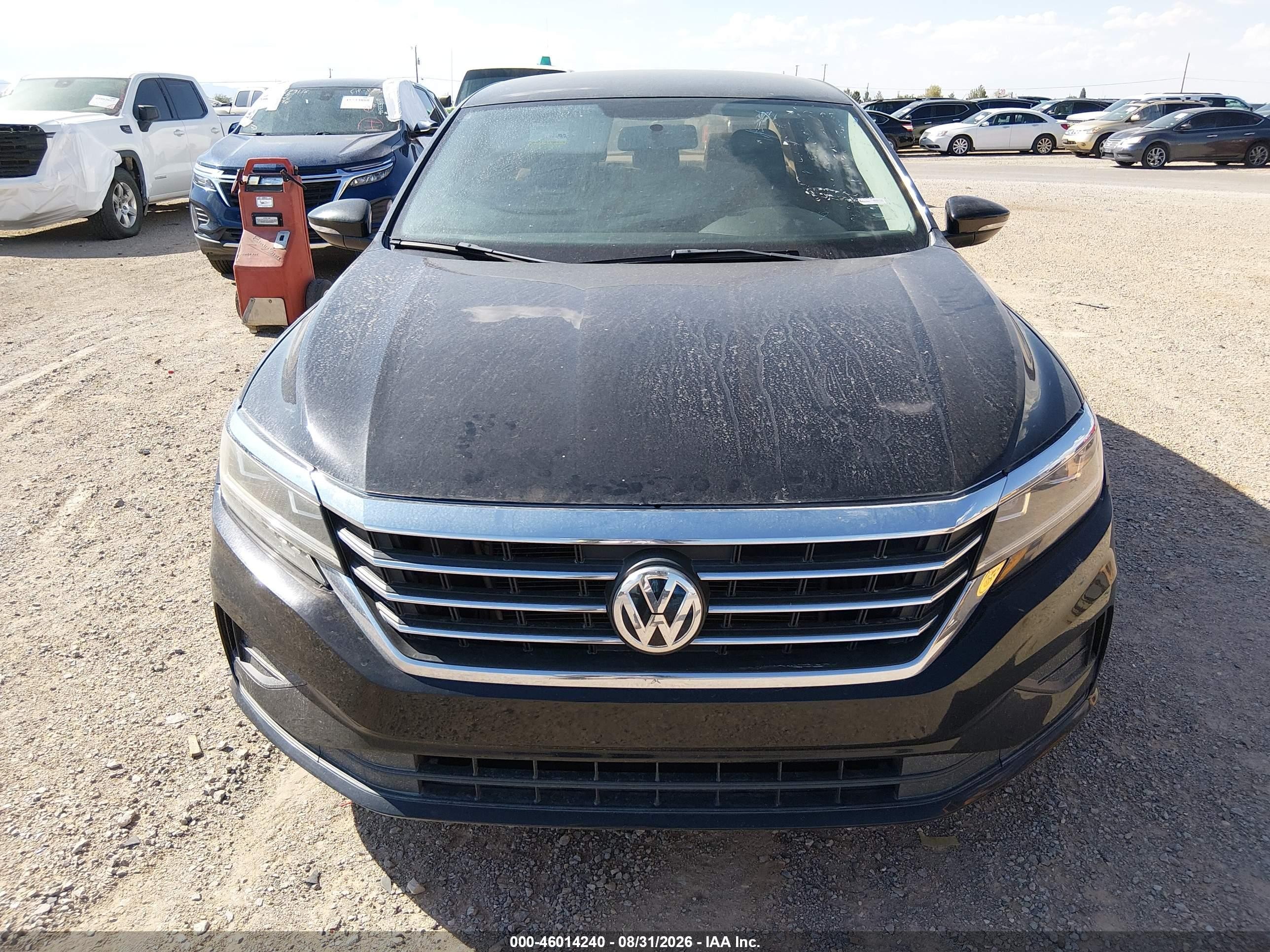 2020 Volkswagen Passat 2.0t S Black vin: 1VWAA7A32LC005476