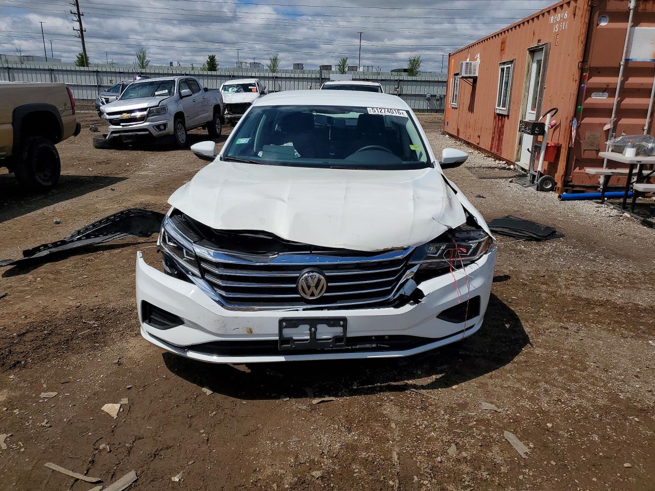 2020 Volkswagen Passat S White vin: 1VWAA7A33LC002599