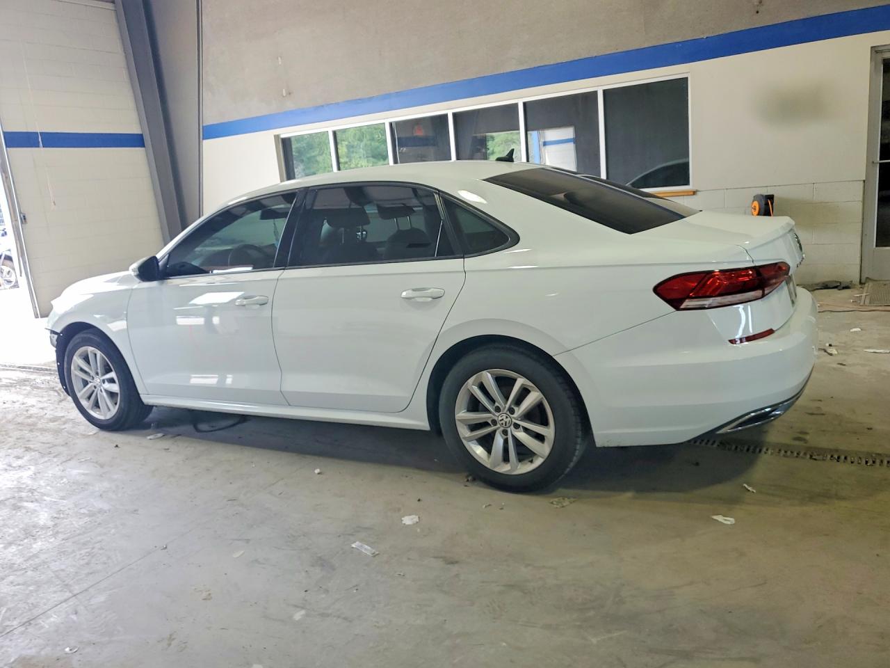 2021 Volkswagen Passat S White vin: 1VWAA7A33MC006993