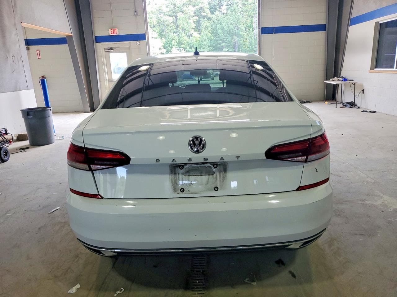 2021 Volkswagen Passat S White vin: 1VWAA7A33MC006993