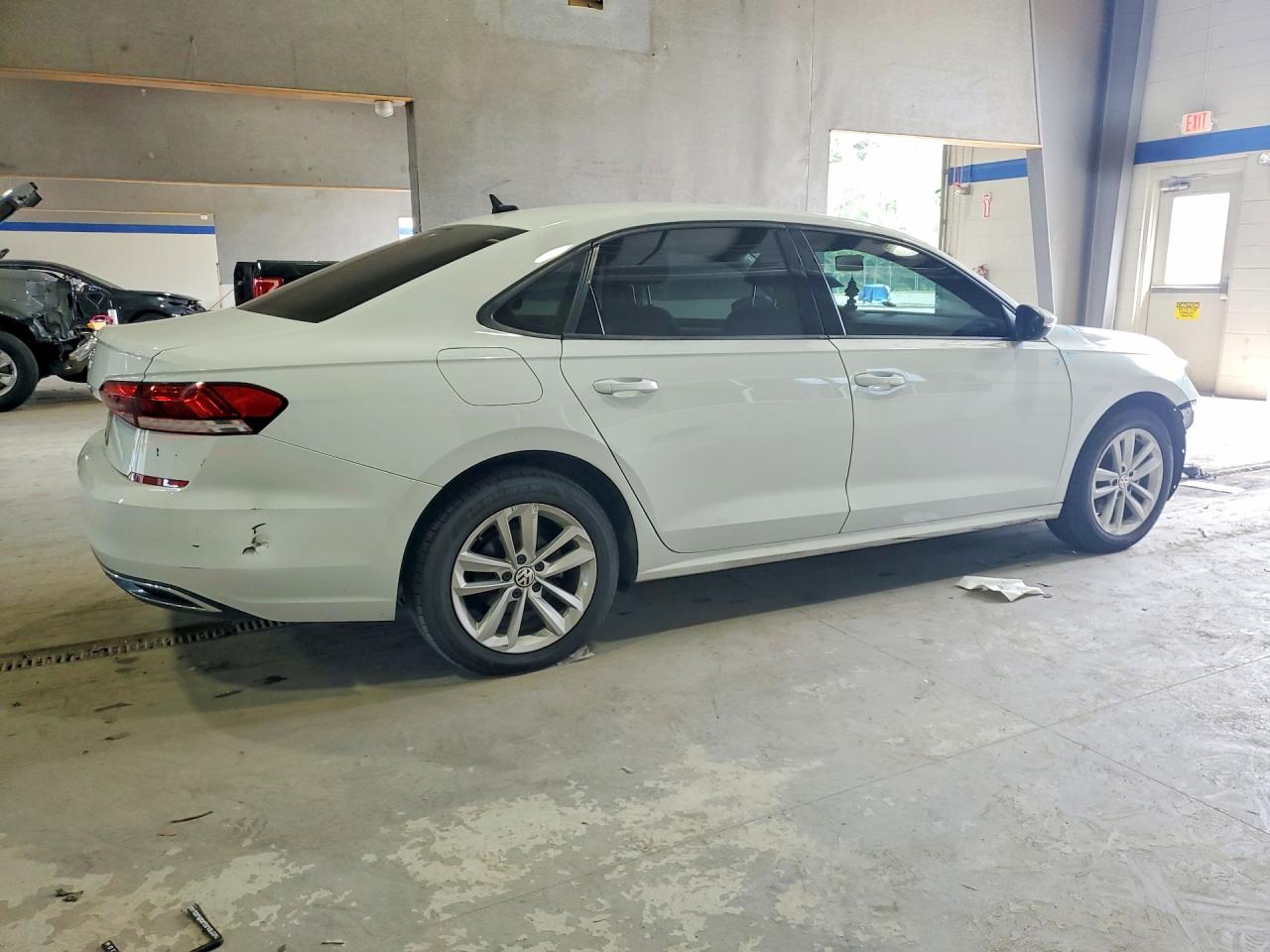 2021 Volkswagen Passat S White vin: 1VWAA7A33MC006993